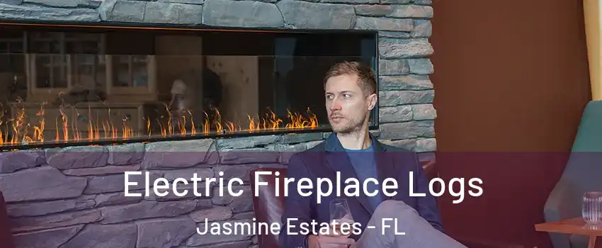  Electric Fireplace Logs Jasmine Estates - FL