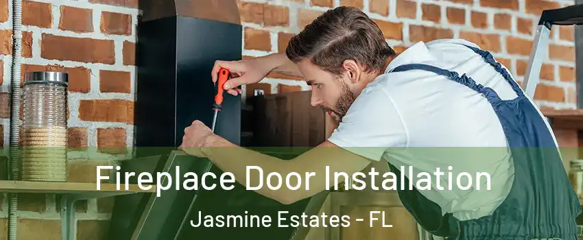  Fireplace Door Installation Jasmine Estates - FL