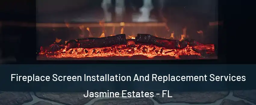  Fireplace Screen Installation And Replacement Services Jasmine Estates - FL