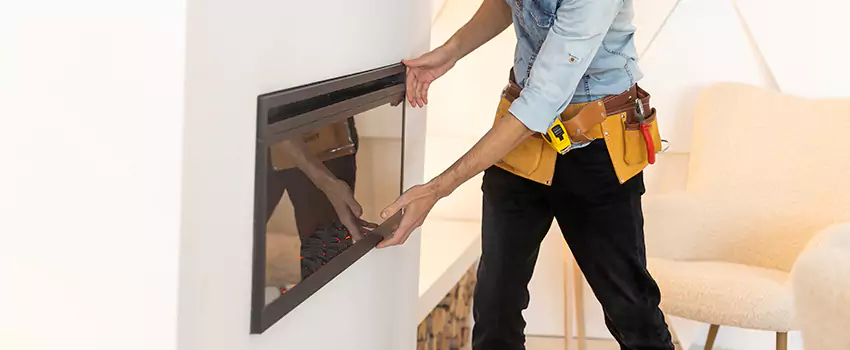Metal Fireplace Installation in Jasmine Estates, Florida