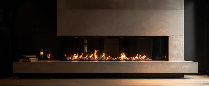 Gas Fireplace Ember Bed Design Services in Jasmine Estates, Florida