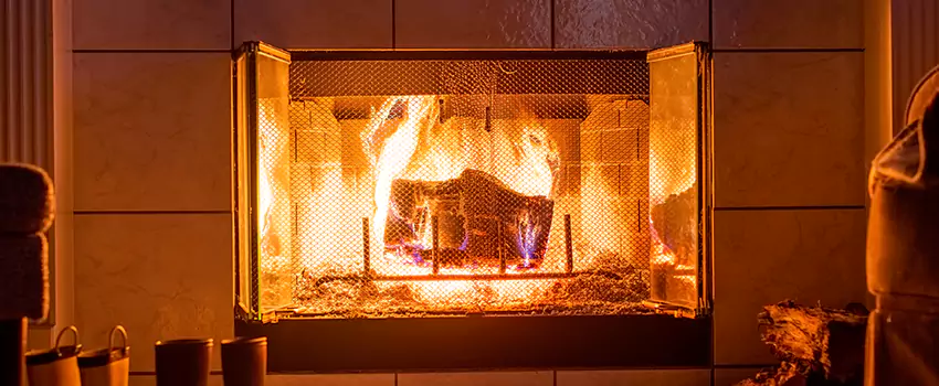 Mendota Hearth Landscape Fireplace Installation in Jasmine Estates, Florida