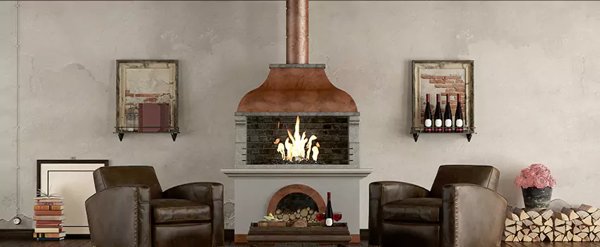 Thelin Hearth Products Providence Pellet Insert Fireplace Installation in Jasmine Estates, FL