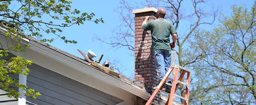 Vinyl and PVC Chimney Flashing Installation in Jasmine Estates, FL