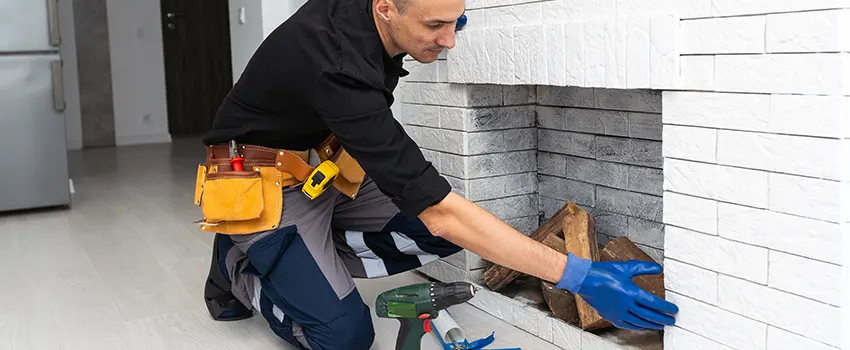 Fireplace Damaged Damper Frame Repair Services in Jasmine Estates, Florida