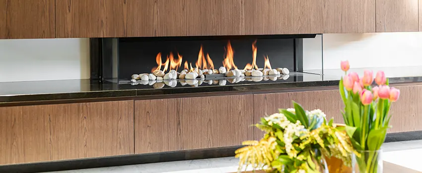 Double-height Fireplace Design Refurbishment in Jasmine Estates, Florida