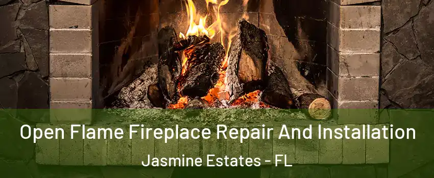  Open Flame Fireplace Repair And Installation Jasmine Estates - FL